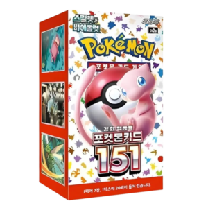 Pokemon 151 sv2a Korean Booster Box